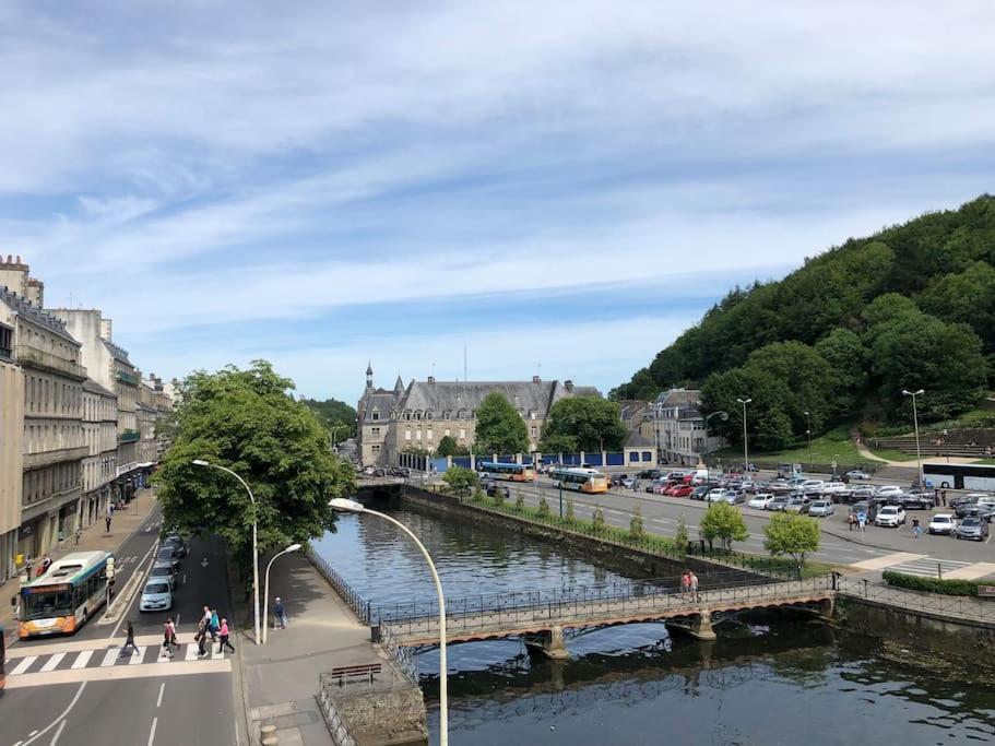 L'Odet - Superbe Vue Sur Les Quais - Hyper Centre Apartman Quimper Kültér fotó